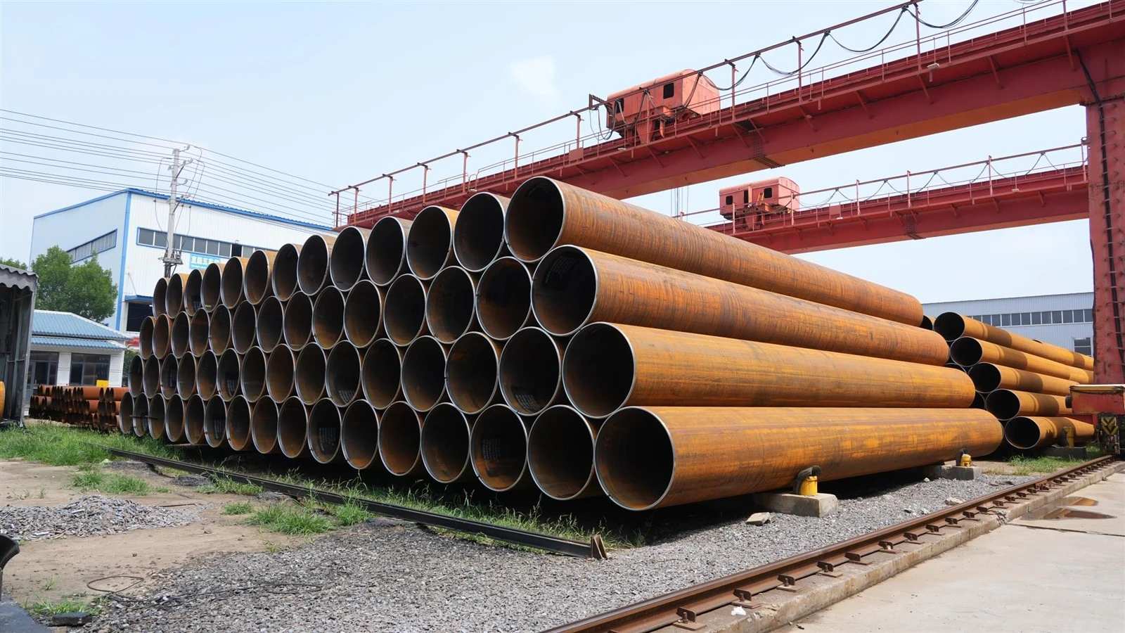 ASTM A672 Grade C60 Class22 LSAW Steel Pipe ASTM A672 Grade C60 Class22 LSAW Steel Pipe
