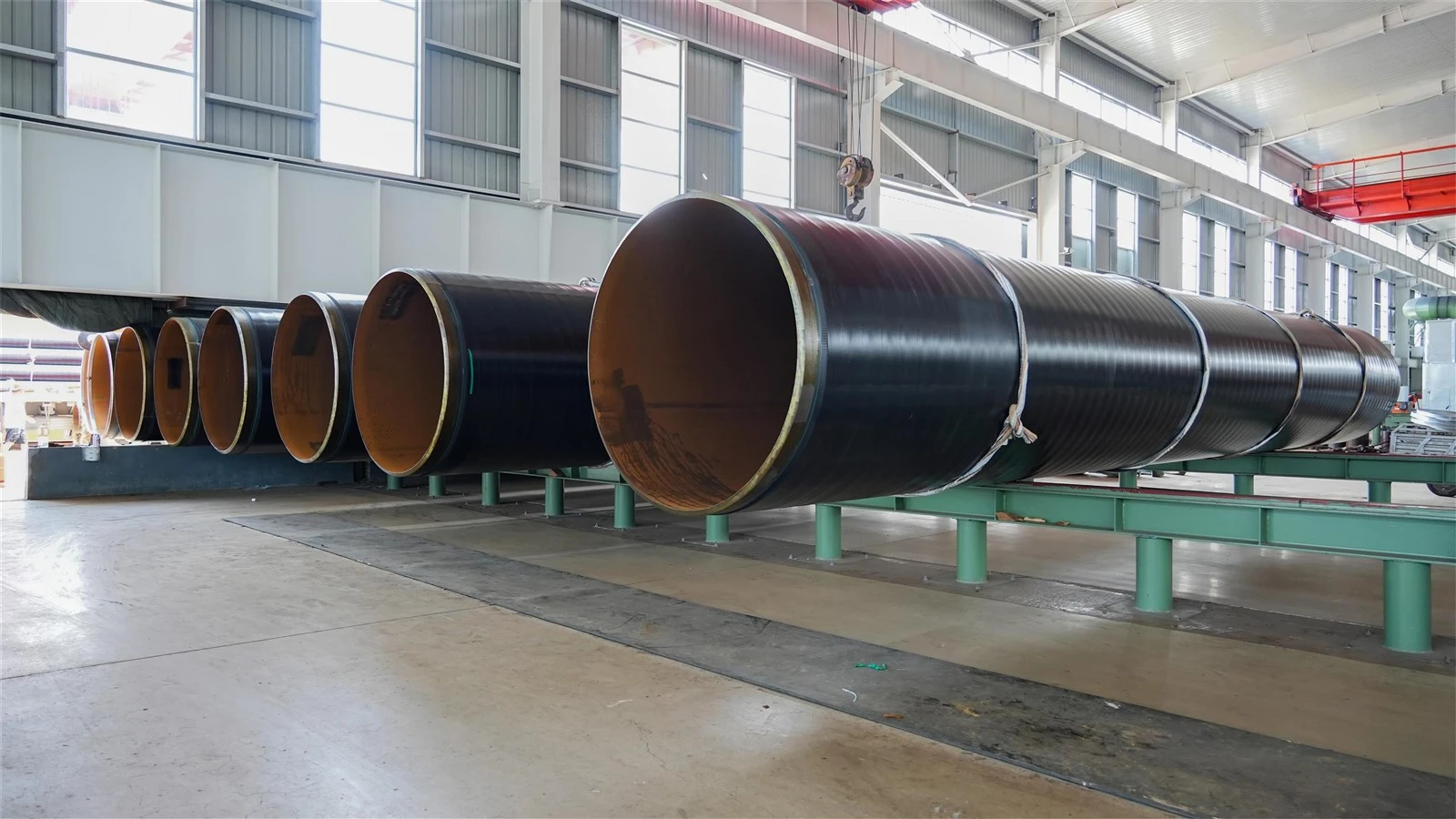 3PE anti-corrosion steel pipe 3PE anti-corrosion steel pipe