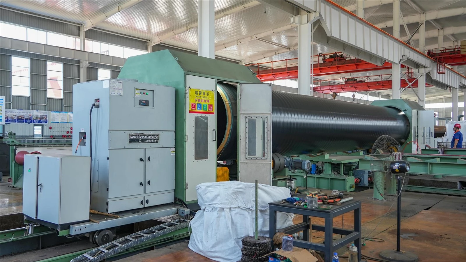 The production process of anti-corrosion steel pipes The production process of anti-corrosion steel pipes