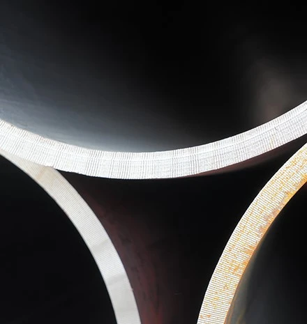 Welded steel pipe for low-pressure fluid transportation Welded steel pipe for low-pressure fluid transportation