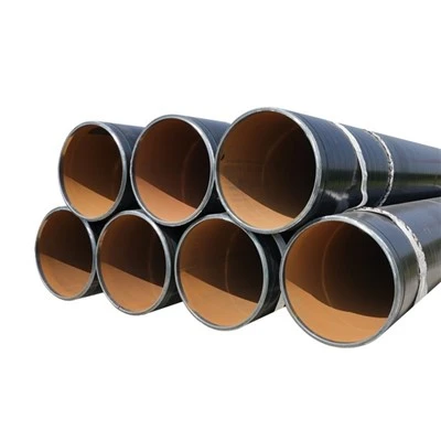 Gorchudd Allanol 3PE ERW Steel Pipe DN720 API 5L X60 Ar gyfer Piblinell Pellter Hir